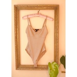 Cream Petite Bodysuit